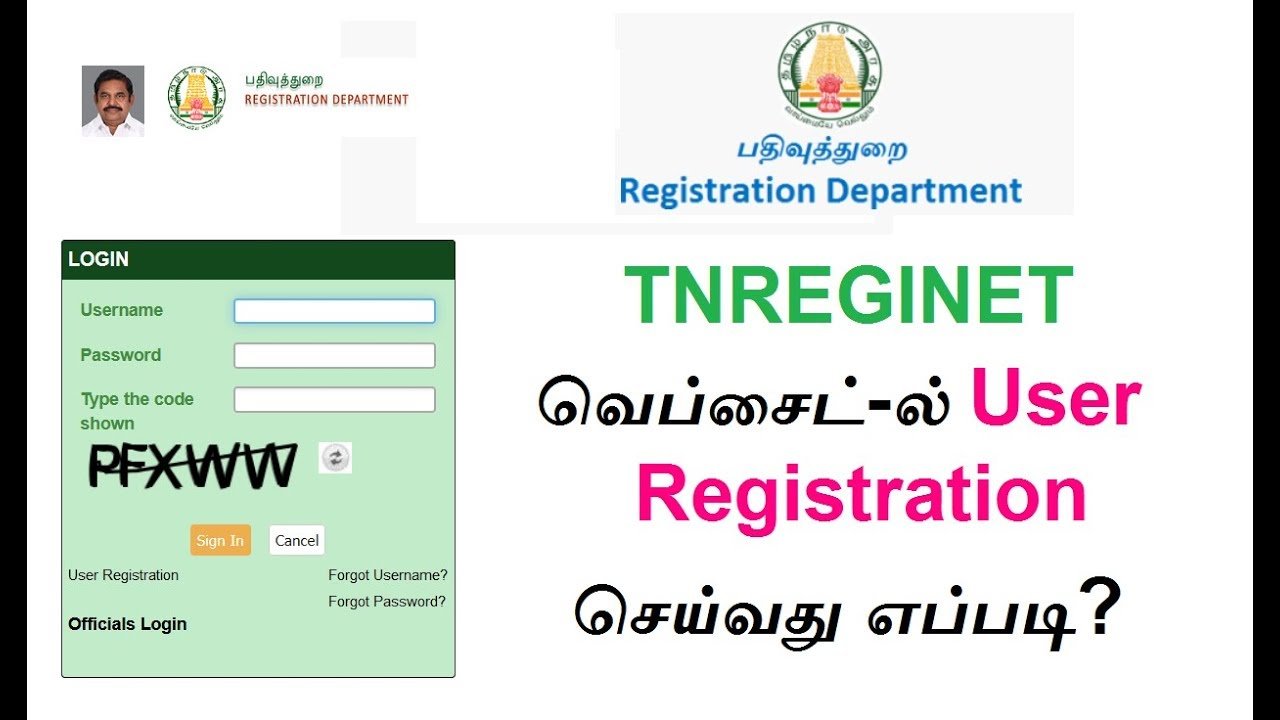 Tnreginet. gov. in tamil: Simplifying Property Registration and Services in Tamil Nadu